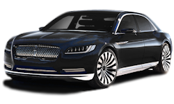 2016 Black Lincoln Continental