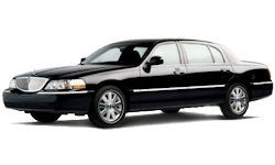 2012 Black Lincoln Town Car