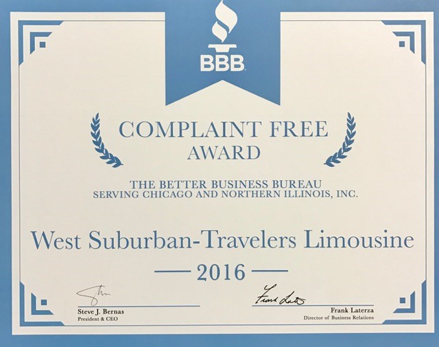 BBB Complaint Free Award