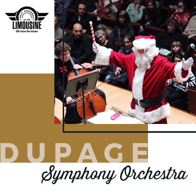 DuPage Symphony Orchestra performing Yuletide Joy concert
